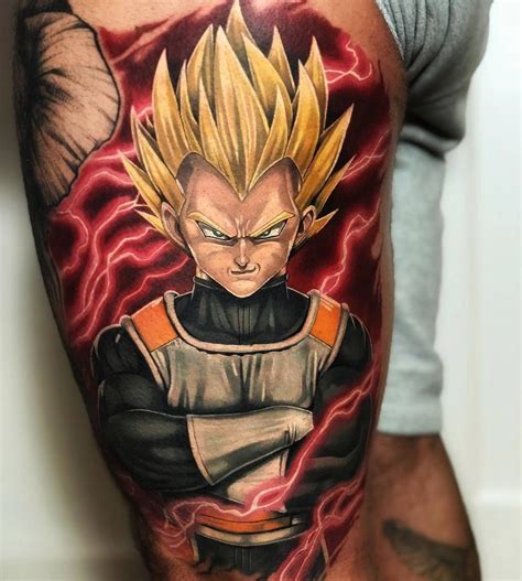 🏆1 Gaming Tattoos Page 226k On Instagram Vegeta Tattoo Done By