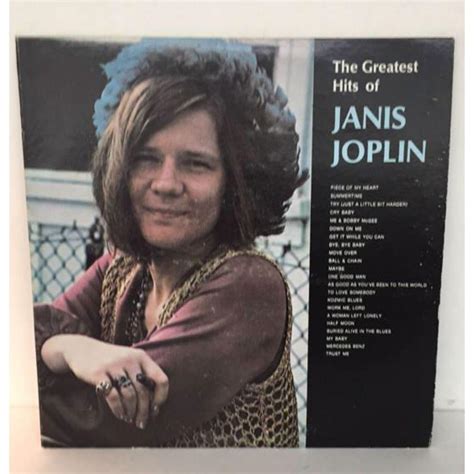 Janis Joplin The Greatest Hits Of Lp Set