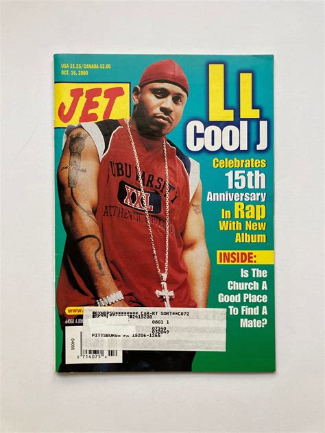 Jet Magazine October 16 2000 Ll Cool J Cover Etsy