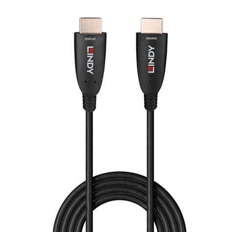 30m Fibre Optic Hybrid Hdmi 8k60 Cable From Lindy Uk