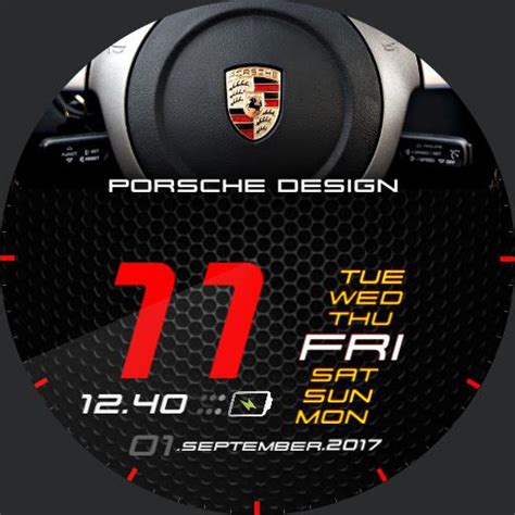 Porsche Design Watch • Watchmaker The Worlds Largest Watch Face Platform