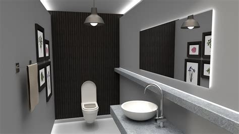 [SketchUp] Simple Bathroom Vray 3.4 Rendering Tutorial - YouTube