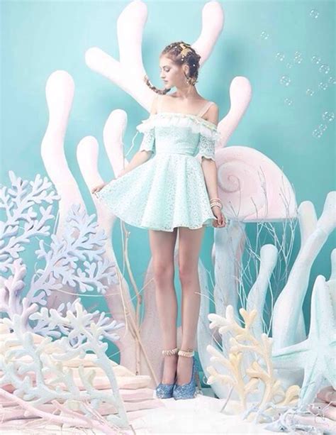 Love This Under The Sea Pastel Moment How Cute Is The Dress X Cute