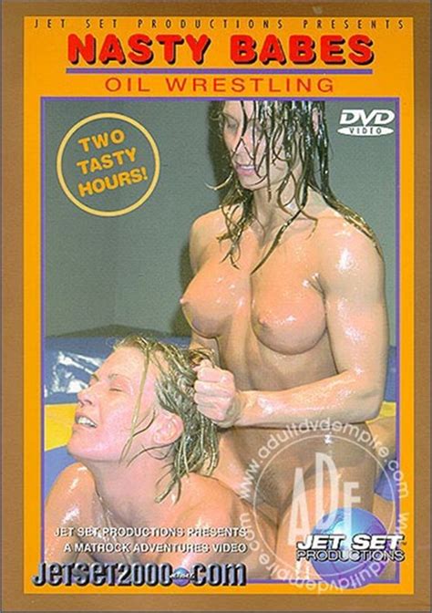 Nasty Babes Oil Wrestling 1999 Jet Set Men Adult Dvd Empire