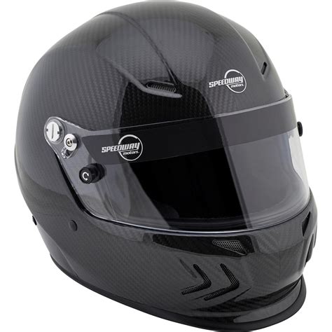 Speedway Motors Sa2020 Carbon Fiber Racing Helmet