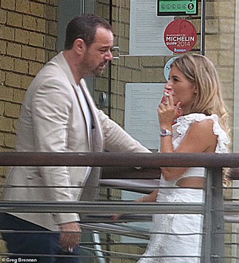 Dani And Danny Dyer Puff Cigarettes During Love Island Bruv S Th Birthday Meal In East London