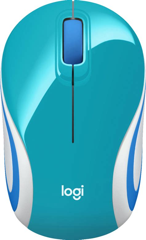 Best Buy Logitech M187 Wireless Optical Mouse Teal 910 005363