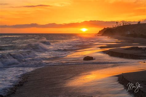 Malibu Sunset Leo Carrillo State Beach Malibu California Mickey