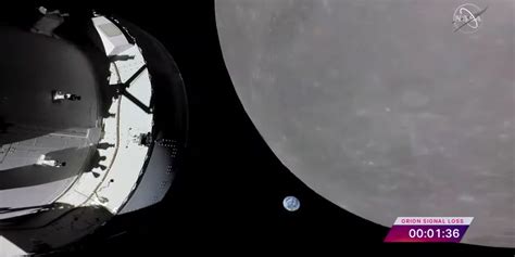 Nasas Orion Spacecraft Captures Rare Moon Footage On First Flyby