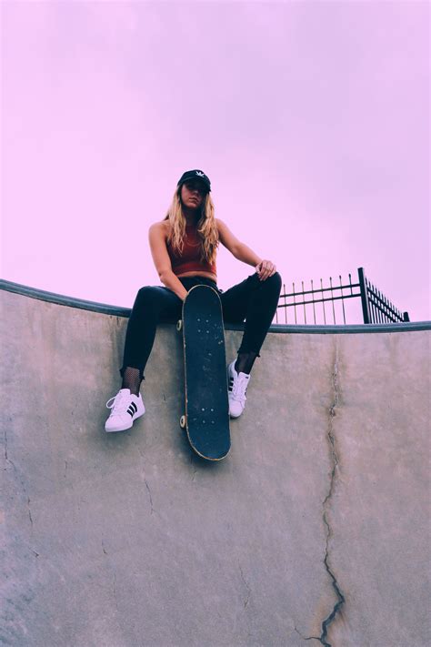 ig colleygirl skate style august 2017 adidas skateboard photography park photoshoot
