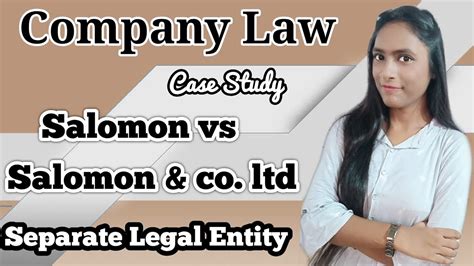 Another way to say this is that the business is not separated from the owner for tax purposes. SALOMON v. SALOMON & Co. Ltd. | Company Law Case Study ...