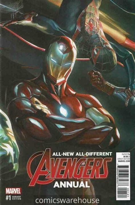 All New All Different Avengers Annual 2016 Marvel 1 Variant Cover B