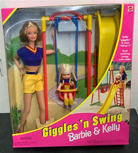 Barbie ＆ Kelly Giggles N Swing Set 並行輸入品 Jhovk5v5zc おもちゃ