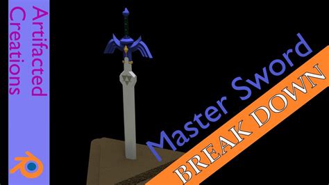 Blender Tutorial Master Sword Breakdown Youtube