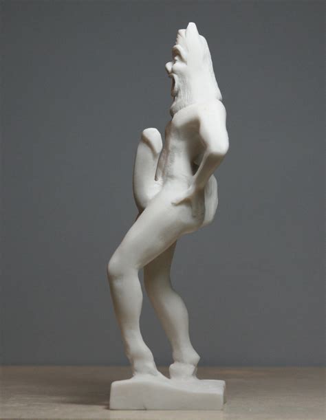 Satyr Faunus Faun Phallus Nude Male Penis Alabaster Statue Hot Sex