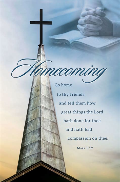 Church Bulletin 11 Homecoming Mark 519 Pack Of 100 Concordia