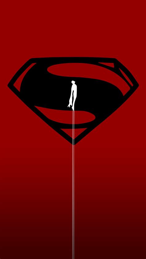 Superman and batman logo wallpaper 1366×768. Superman iPhone 6s Free Wallpaper - WallpaperSafari