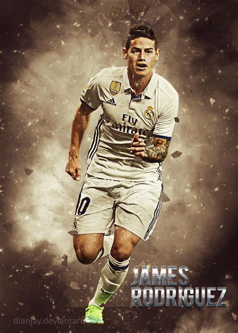James Rodriguez Wallpaper Real Madrid 201617 By Dianjay On Deviantart