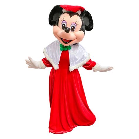 Christmas Minnie Mouse Quality Mascots Costumes