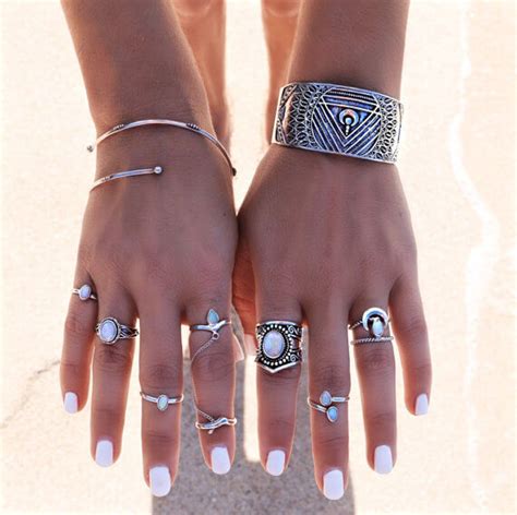 Bohemian Silver Jewelry Handcrafted For The Free Spirited Boho Girl