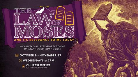 The Law Of Moses Class Hope Church Toronto West
