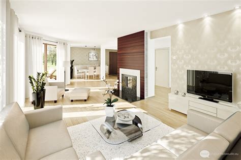Living room decor ideas and interior design inspiration. Wonderful White Living Room Interior Ideas - Wonderful