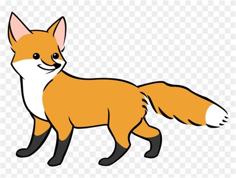 Red Fox Cute Cartoon Clip Art Library Clip Art Library