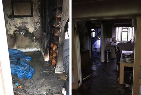 Aftermath Of Devastating Lingfield House Fire Surrey Live