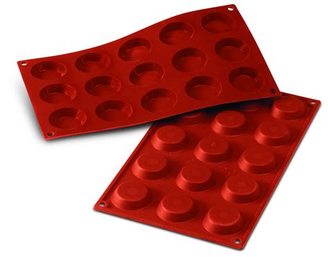 Silicone Mould 15 Mini Tarts Silikomart Colichef Fr