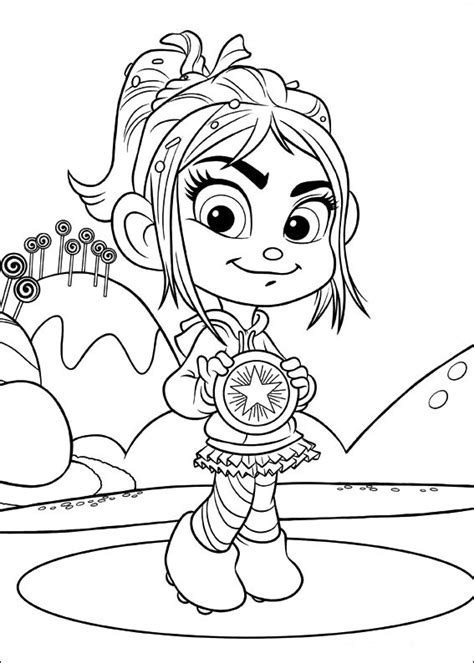 Disney Soul Dibujos para colorear de "¡Rompe Ralph!"