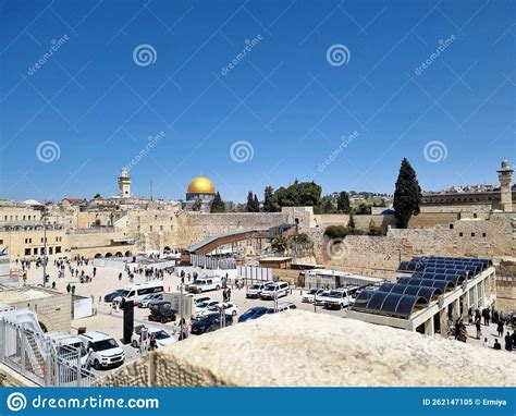 The Holy City Of Jerusalem Western Wall Editorial Image Image Of