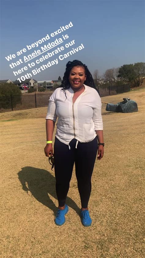 We Are Beyond Excited That The Amazing Anele Mdoda Came To Celebrate