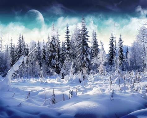 46 Free Winter Wonderland Desktop Wallpaper Wallpapersafari