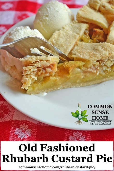What i love about older cookbooks, is that the details are very vague. Old Fashioned Rhubarb Custard Pie Like Mom Used to Make
