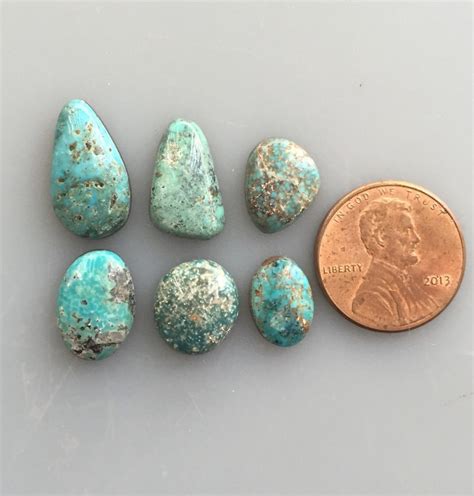 205 Cts M270 Lot Set Group Blue Green Natural Turquoise Cabochon From