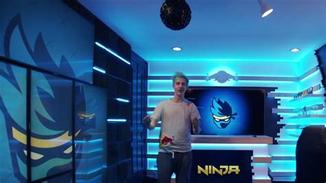 Red Bull Streaming Room Setup For Ninja Most Watched Fortnite Clips