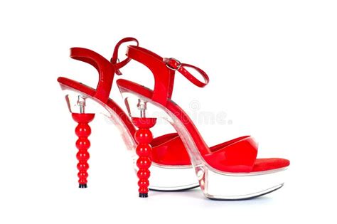 Red High Heels Stock Image Image Of Pretty Fetish Heel 1713487