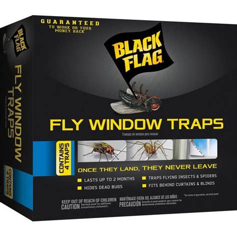 Black Flag Fly Window Traps Pack Of 12