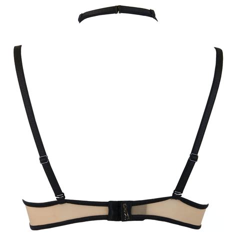 sexy open cup shelf bra axami naughty in nude black dronein