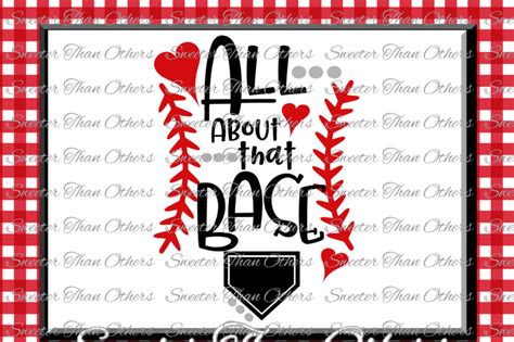 Baseball SVG love Softball htv Tshirt Design Vinyl (SVG ...