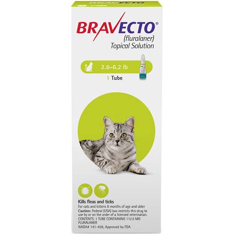 Glucosamine chondroitin msm for dogs and cats. Bravecto Topical Solution for Cats 2.6-6.2 lbs, 3 Month ...