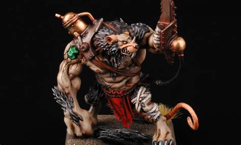 How To Paint Skaven Rat Ogre Warhammer Fantasy Battle Buypainted