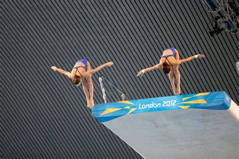 The Young Mexican Womens Synchronized Diving Team Of Paola Espinosa