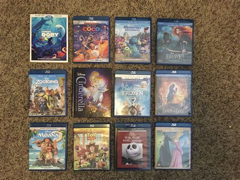 My disney blu-ray collection so far! : dvdcollection