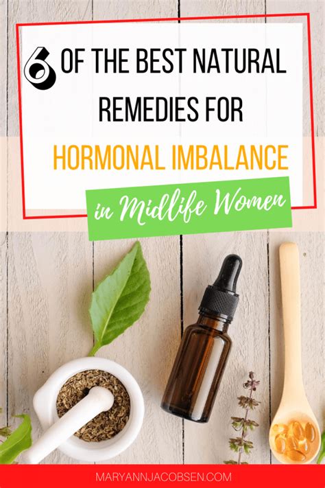 6 Of The Best Natural Remedies For Hormonal Imbalance In Midlife Women
