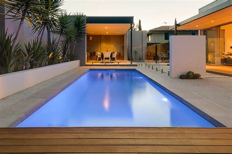 Small families or couples may be satisfied with a 12 foot swimming pool. Harmony Swimming Pools - 7m x 2.5m | Aqua Technics