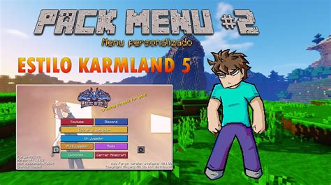 Pack Menu Menu Personalizado Al Estilo Karmaland 5 Minecraft 116