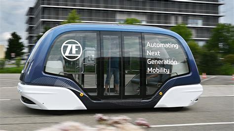 Autonomes Fahren ZF Und Hamburger Hochbahn Bringen Shuttlebusse In Den