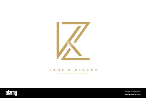 moderno diseño con logotipo de letra abstracta kz y zk icono de kz mínimo zk basado en la