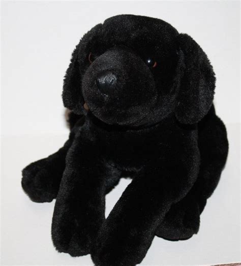 Kids Preferred Dog 12 Black Labrador Retriever Lab Plush Soft Toy